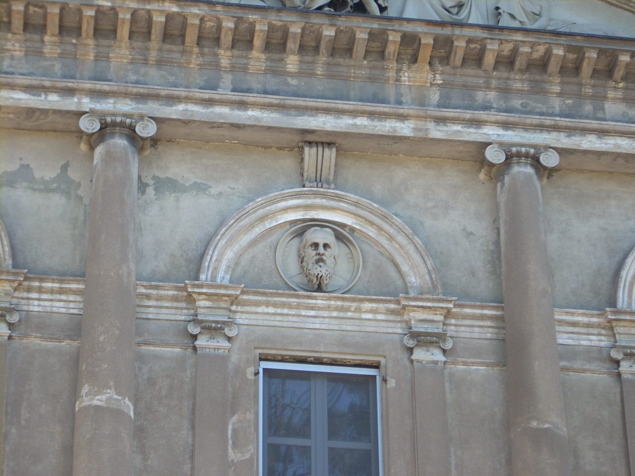 Aulus Cornelius Celsus bas-relief. Old Ospedale Maggiore, Vercelli. Italy - 01.JPG